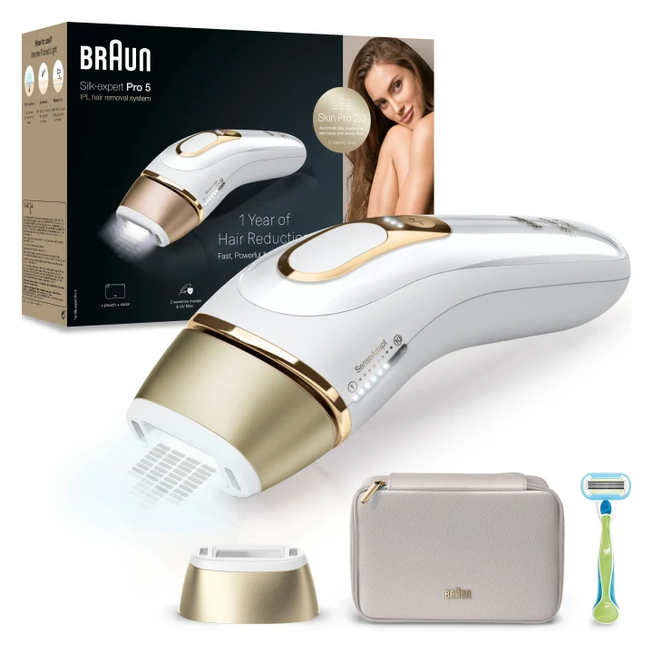 Braun PL5052 White/Gold Braun