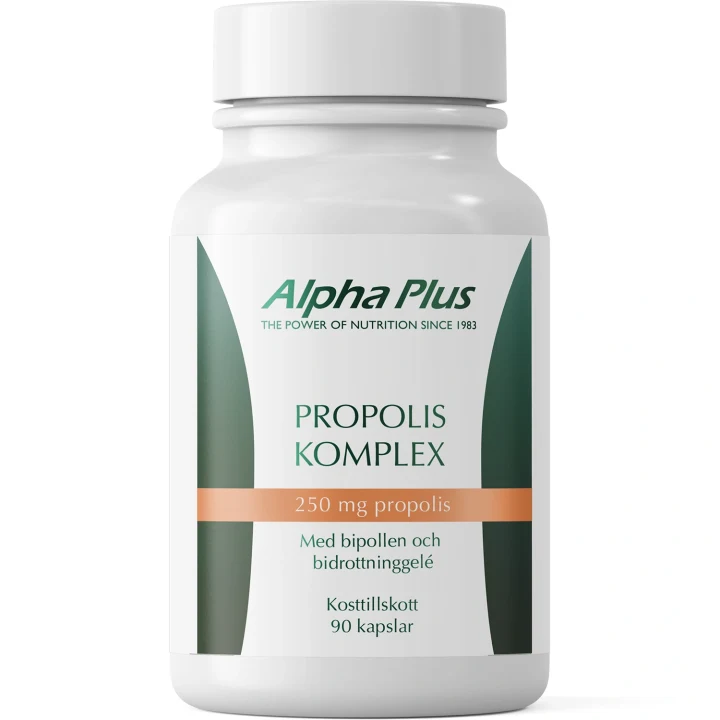 Alpha Plus Propoliskomplex 90 kapslar Alpha Plus
