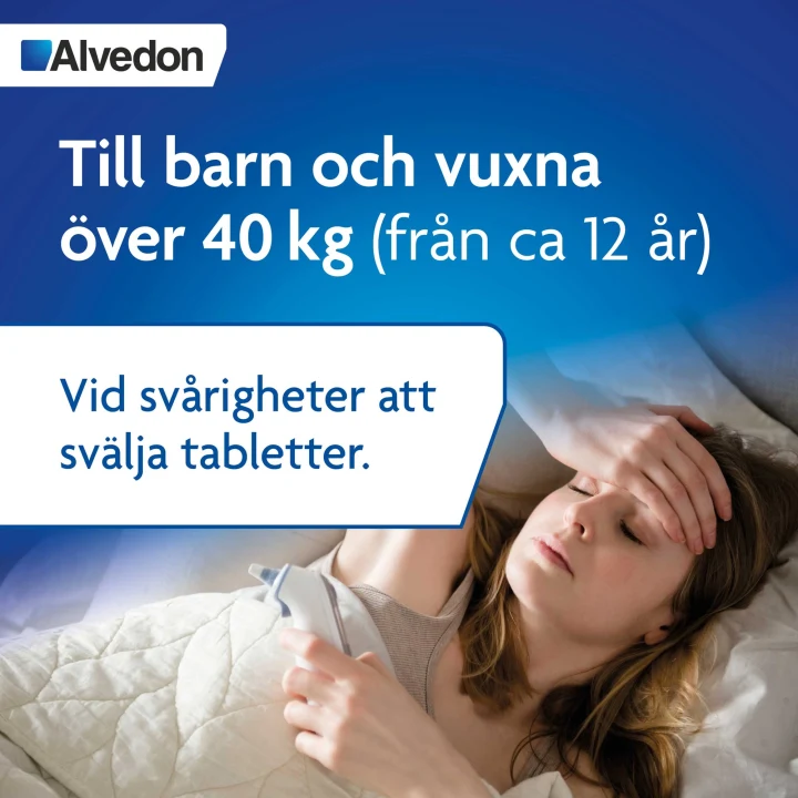 Alvedon brustablett 500 mg 20 st Alvedon