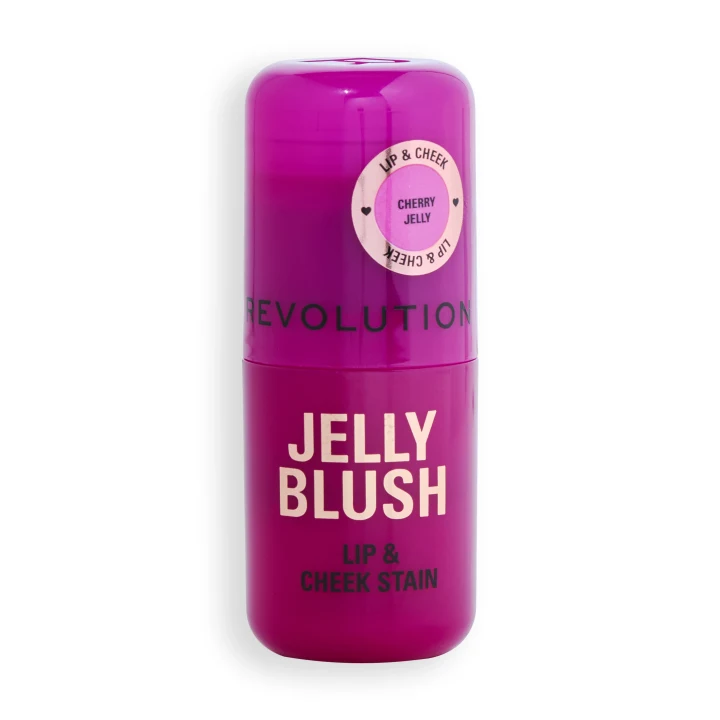 Revolution Jelly Blush Stick Lip and Cheek Stain 5,5 g 03 Cherry Red Revolution