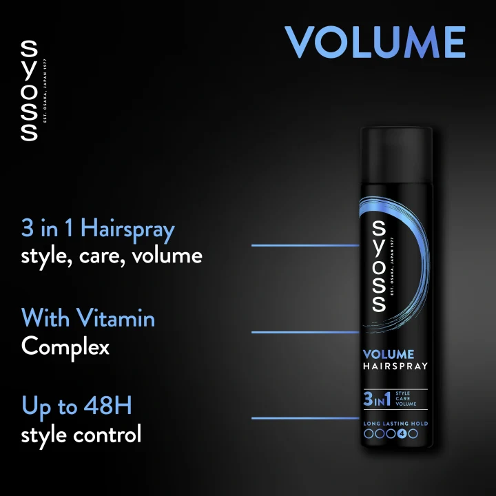 Syoss Volume Hårspray 400 ml Syoss