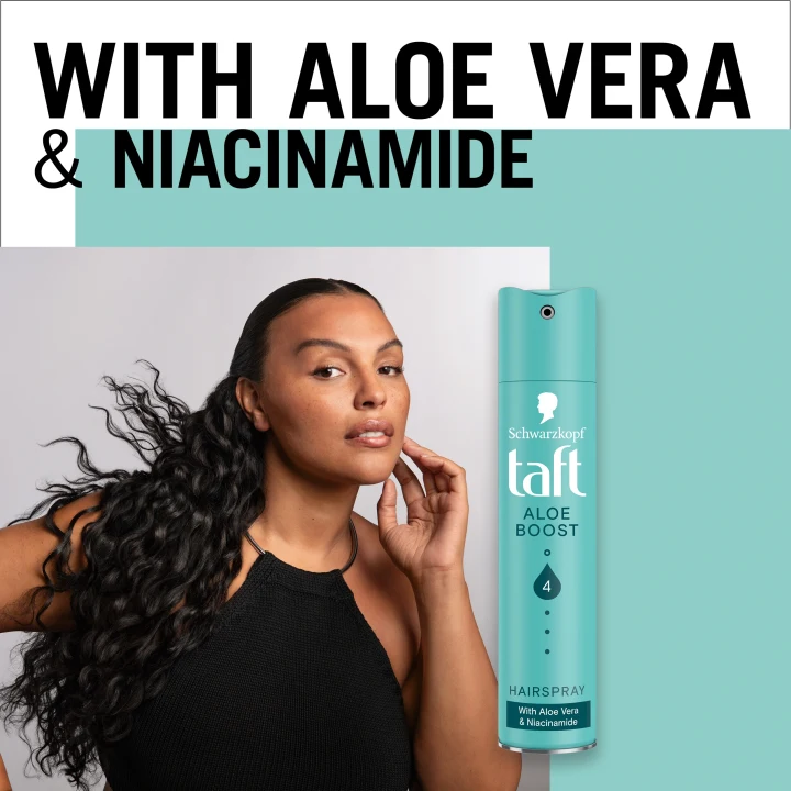 Schwarzkopf Taft Aloe Boost Hårspray 250 ml Schwarzkopf