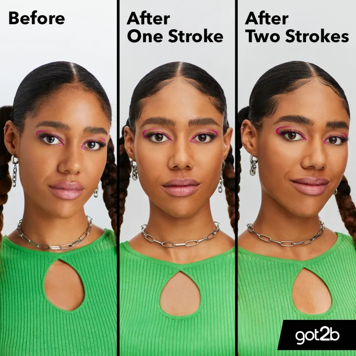 Schwarzkopf got2b Glued 4 Brows & Edges Pigmenterad Gel 2-i-1 Svart 16 ml Schwarzkopf