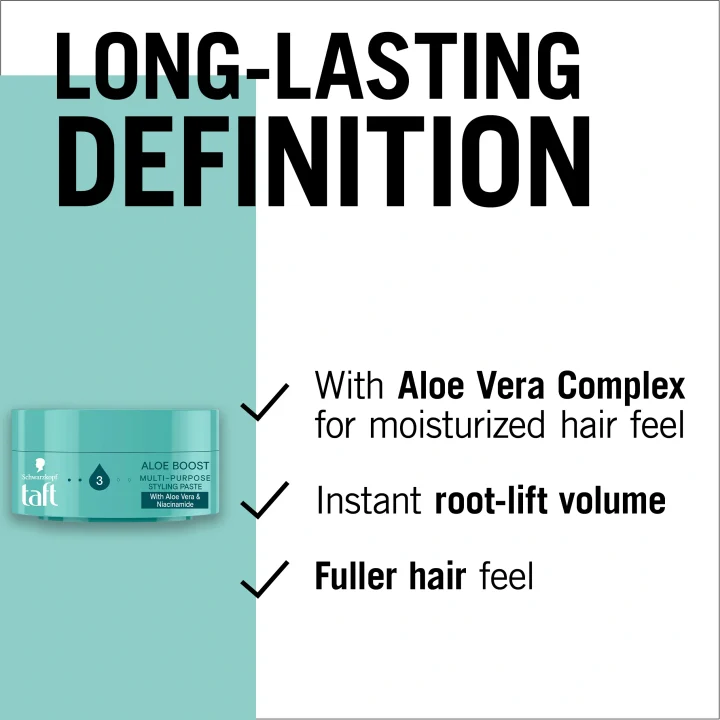 Schwarzkopf Taft Aloe Boost Multifunktionell Stylingkräm 75 ml Schwarzkopf
