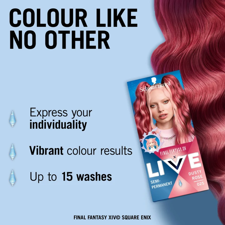 Schwarzkopf LIVE Ultra Brights 025 Dusty Rose Schwarzkopf