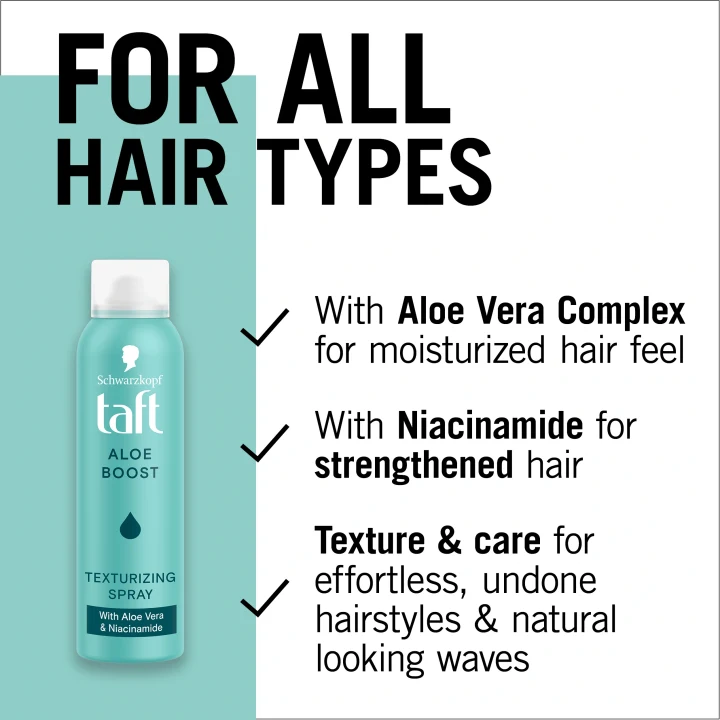 Schwarzkopf Taft Aloe Boost Texturspray 150 ml Schwarzkopf