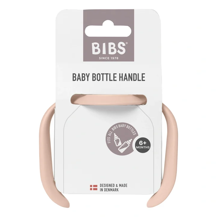BIBS Baby Bottle Handle  Blush Bibs