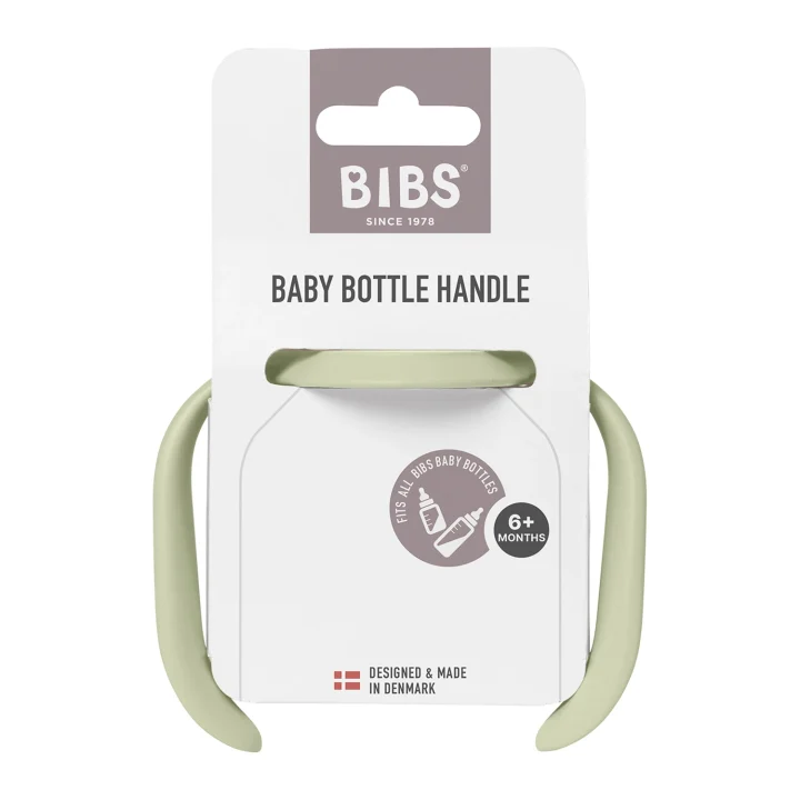 BIBS Baby Bottle Handle  Sage Bibs