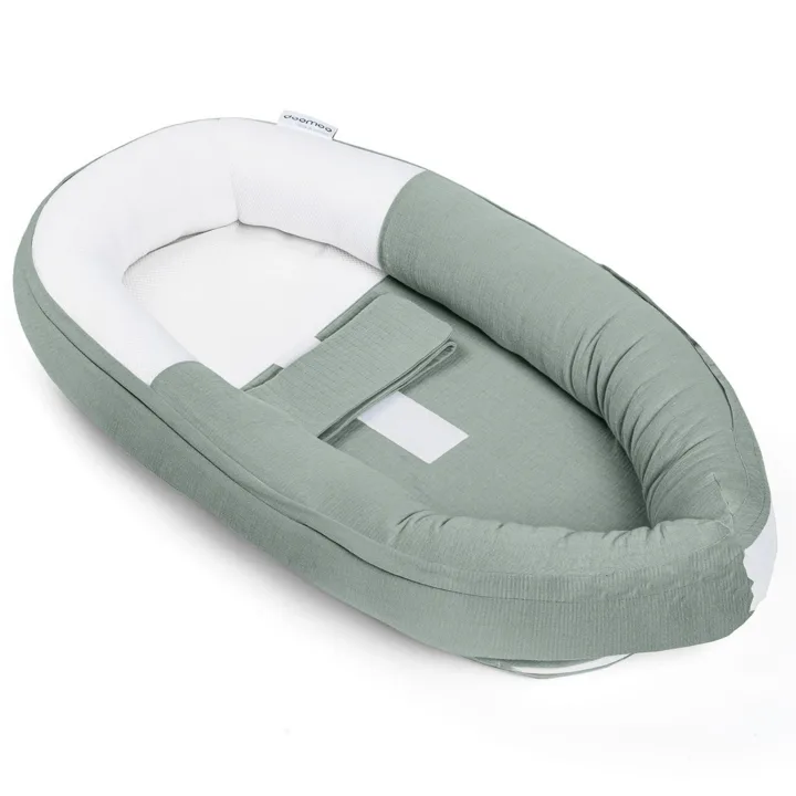 Doomoo Babybädd Khaki Doomoo