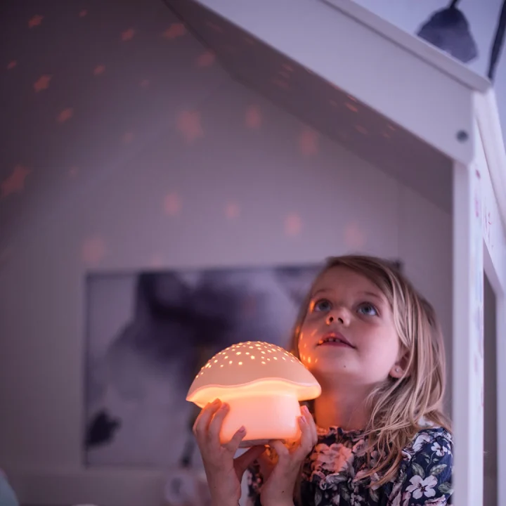 Pabobo Stjärnprojektor Svamp Orange Pabobo