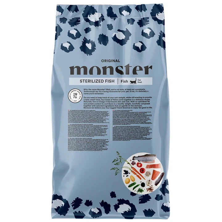 Monster Cat Original Sterilized Fish 6 kg Monster