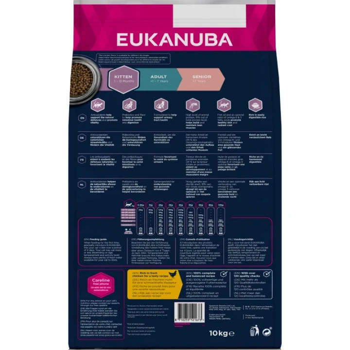 Eukanuba Cat Kitten 10 kg eukanuba