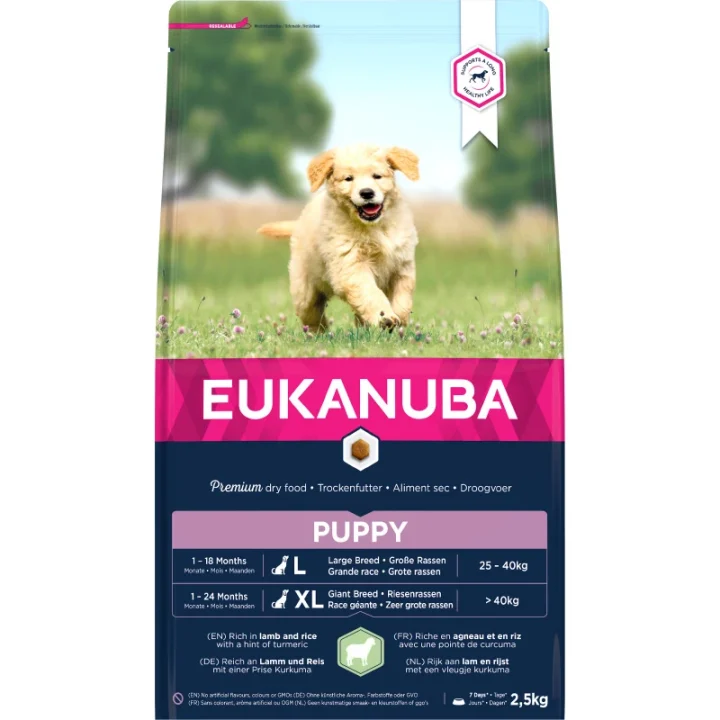 Eukanuba Dog Puppy Large Lamb & Rice 2,5 kg eukanuba