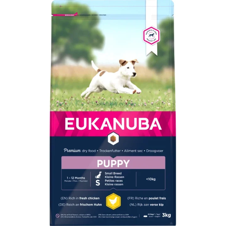 Eukanuba Dog Puppy Small Fresh Chicken 3 kg eukanuba