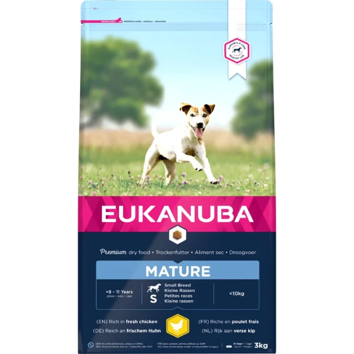 Eukanuba Dog Mature Small Fresh Chicken 3 kg eukanuba