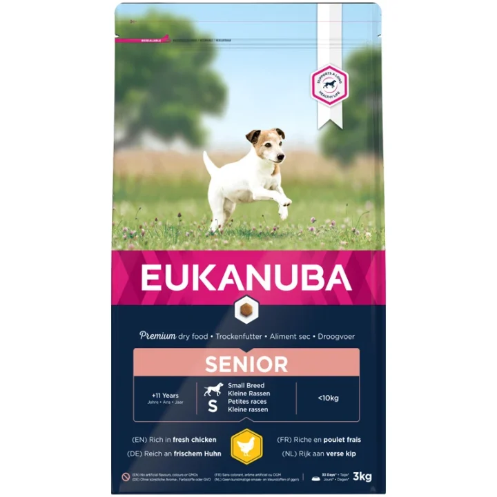Eukanuba Dog Senior Small Fresh Chicken 3 kg eukanuba