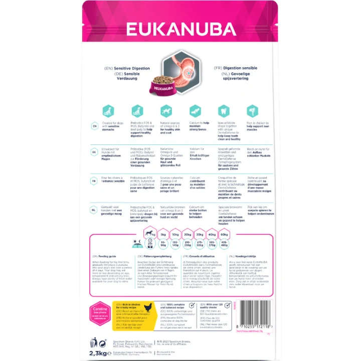 Eukanuba Dog Daily Care Sensitive Digestion 2,3 kg eukanuba