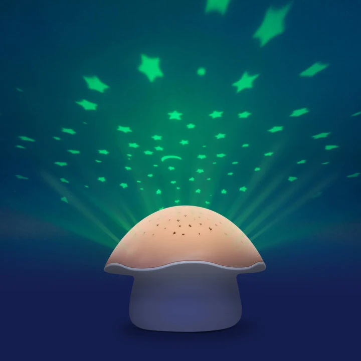 Pabobo Stjärnprojektor Svamp Orange Pabobo