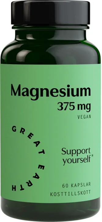 Great Earth Magnesium 375 mg 60 st Great Earth