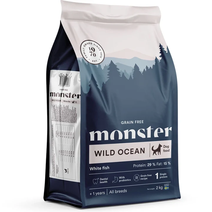 Monster Dog Grain Free Wild Ocean Sensitive 2 kg Monster