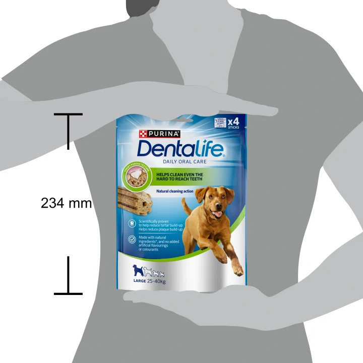 PURINA Dentalife Large Hundtugg 4-pack Purina