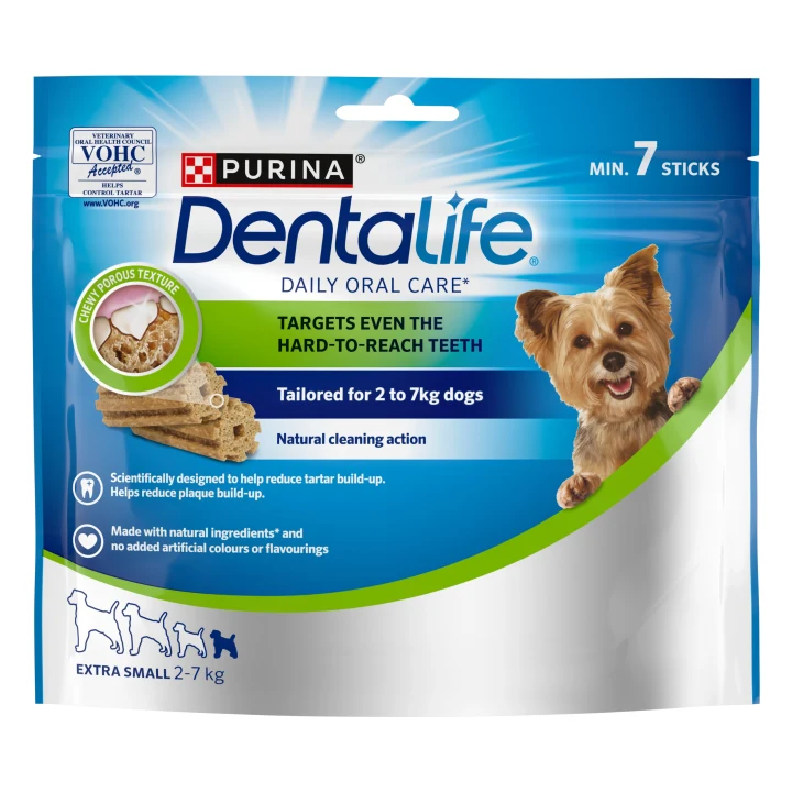 PURINA Dentalife Extra Small Hundtugg 7-pack Purina
