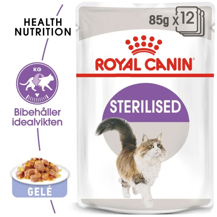 Royal Canin Sterilised Jelly Cat 12x85 g Royal Canin