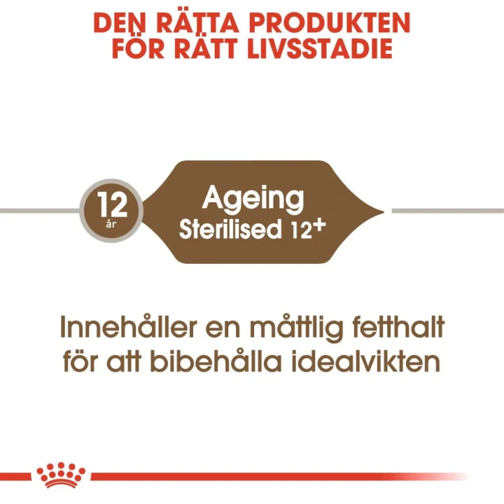 Royal Canin Ageing Sterilised 12+ Cat 4 kg Royal Canin