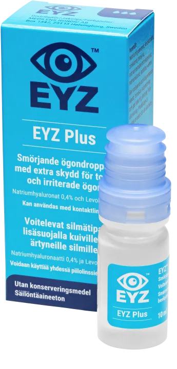 EYZ Plus Smörjande ögondroppar 10ml EYZ