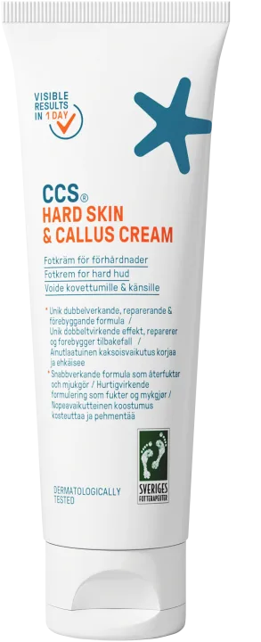 CCS Hard Skin & Callus Cream 100ml CCS