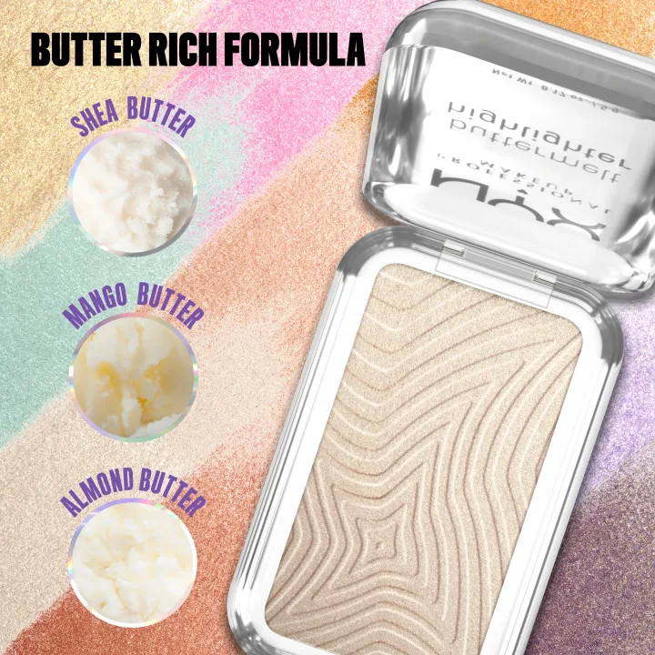 NYX Professional Makeup Buttermelt Highlighter 05 Bright And Butta NYX Professional Makeup