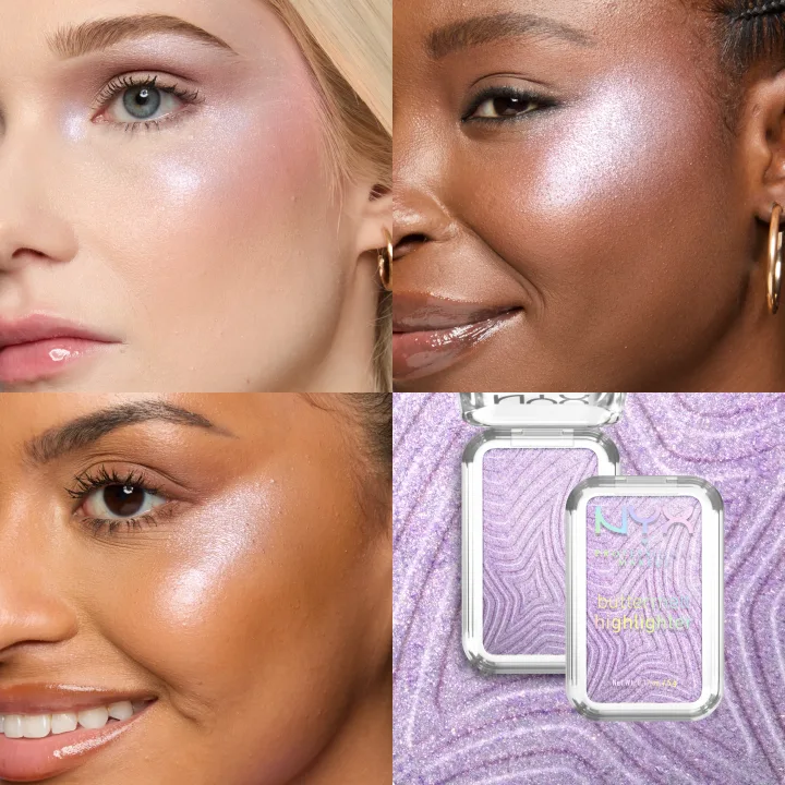 NYX Professional Makeup Buttermelt Highlighter 40 No 1 Butta NYX Professional Makeup