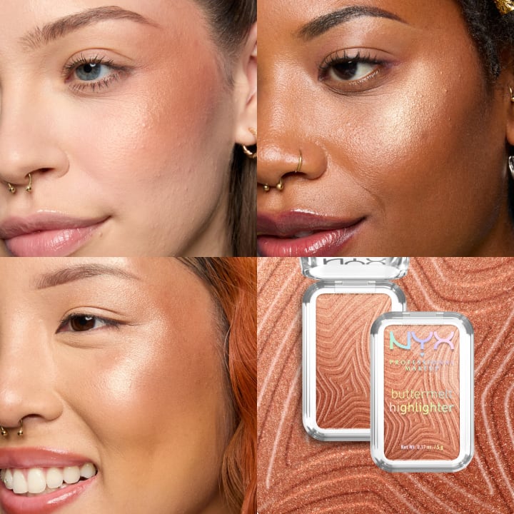 NYX Professional Makeup Buttermelt Highlighter 35 Butta In Bronze NYX Professional Makeup