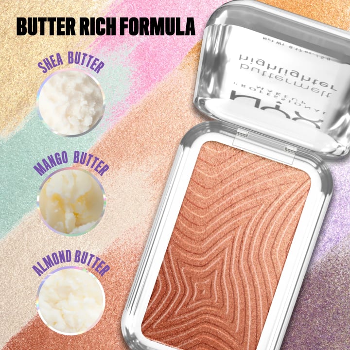 NYX Professional Makeup Buttermelt Highlighter 35 Butta In Bronze NYX Professional Makeup