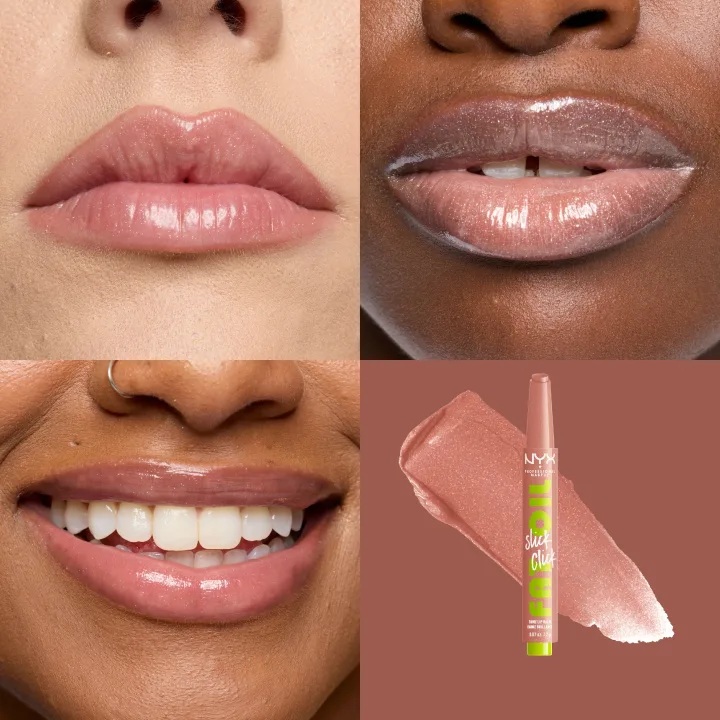 NYX Professional Makeup Fat Oil Slick Click Lip Balm 2,3 ml 14 Group Chat NYX Professional Makeup