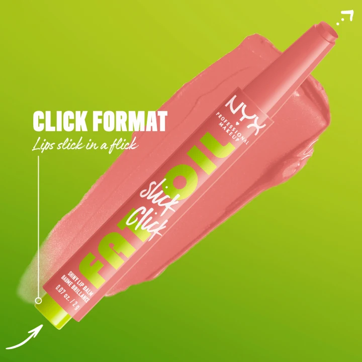NYX Professional Makeup Fat Oil Slick Click Lip Balm 2,3 ml 15 Story Or Post NYX Professional Makeup
