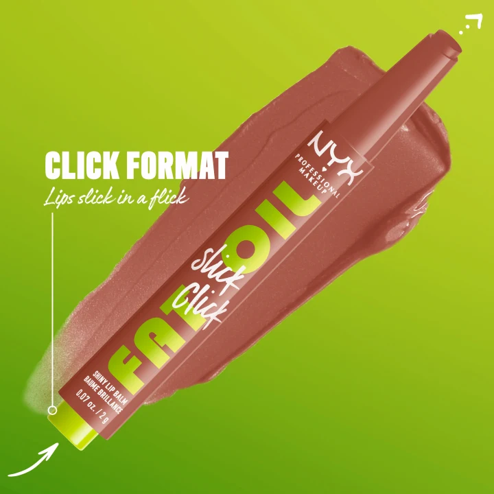 NYX Professional Makeup Fat Oil Slick Click Lip Balm 2,3 ml 16 Verified NYX Professional Makeup