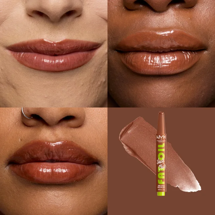 NYX Professional Makeup Fat Oil Slick Click Lip Balm 2,3 ml 17 Feedworthy NYX Professional Makeup