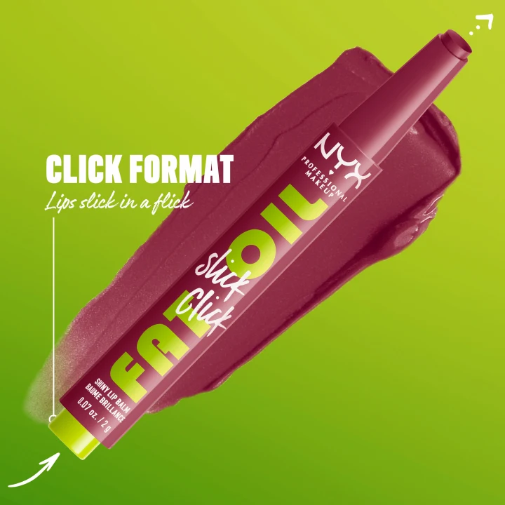 NYX Professional Makeup Fat Oil Slick Click Lip Balm 2,3 ml 20 In The Drafts NYX Professional Makeup