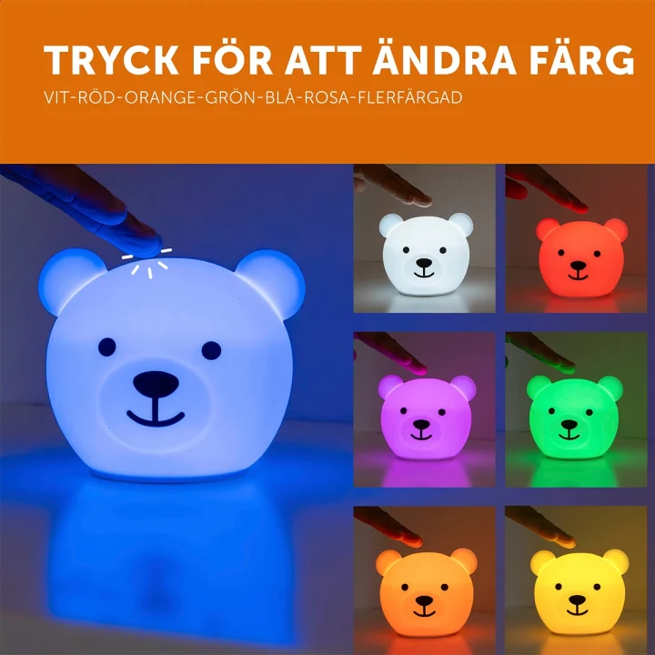 Zazu Bor the Bear Nightlight Zazu