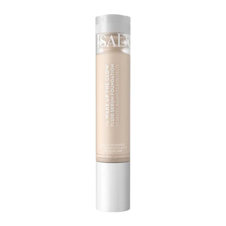 IsaDora Wake Up the Glow Fluid Serum Foundation SPF 30, 30 ml 1N IsaDora