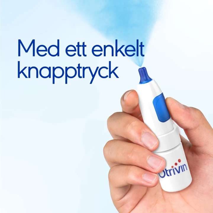 Otrivin Nässpray Utan Konserveringsmedel 0,5 mg/ml 10 ml Otrivin