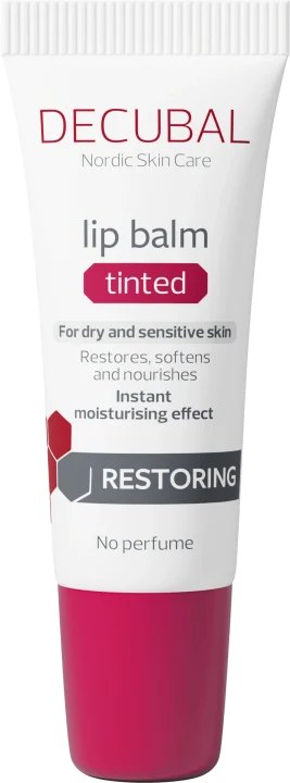 Decubal Restoring Lip Balm Tinted 10 ml Decubal