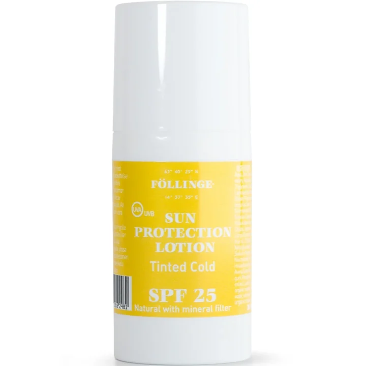 Föllinge Sun Protection Tinted Face Lotion Cold SPF 25, 30 ml Föllinge