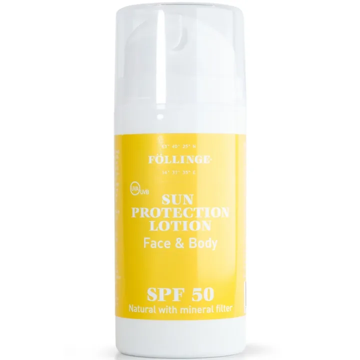 Föllinge Sun Protection Face & Body Lotion SPF 50, 100 ml Föllinge
