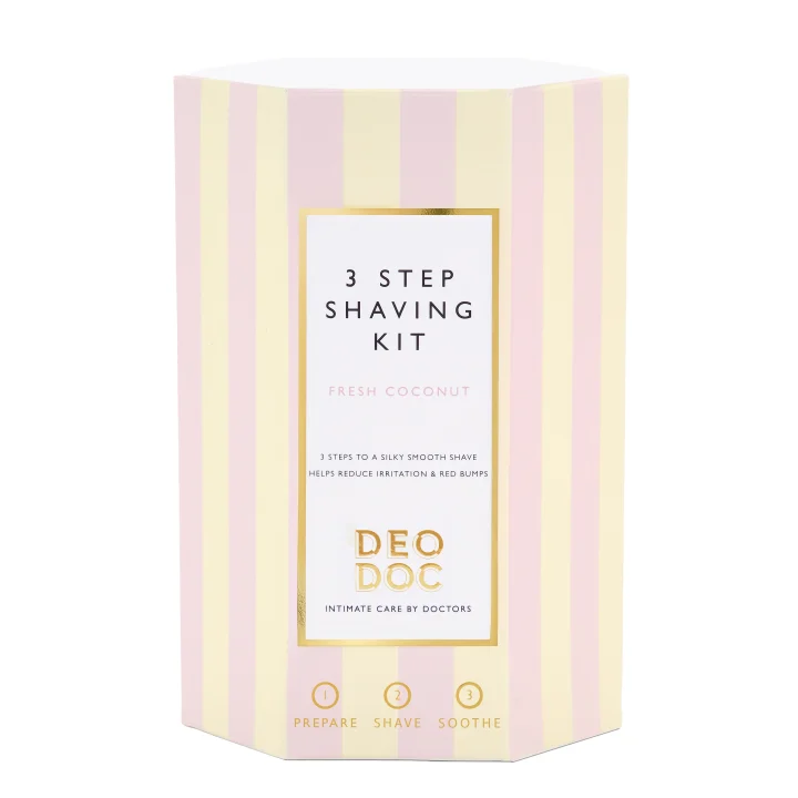 DeoDoc Intimate Shaving Trio Fresh Coconut DeoDoc