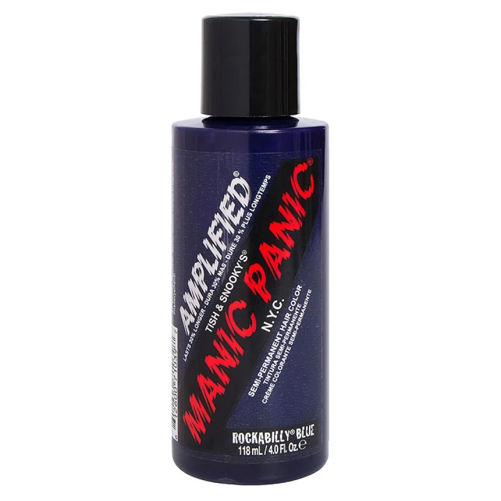 Manic Panic Amplified Semi-Permanent Hair Color 118 ml Rockabilly Blue Manic Panic