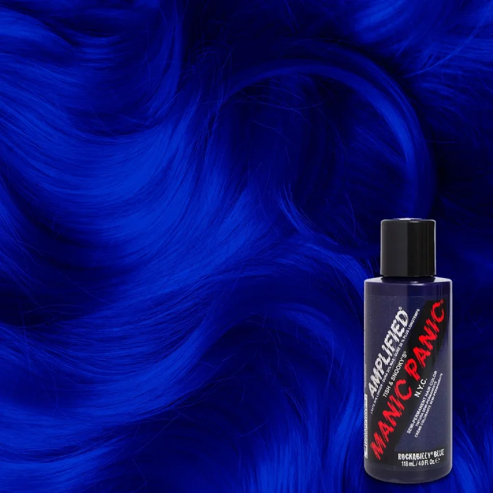 Manic Panic Amplified Semi-Permanent Hair Color 118 ml Rockabilly Blue Manic Panic