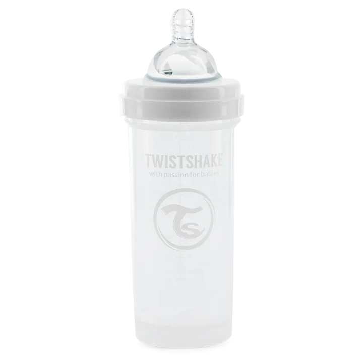Twistshake Anti-Colic nappflaska 260 ml Vit/transparent Twistshake