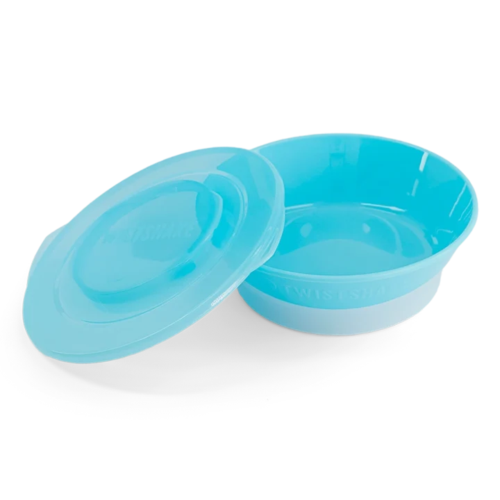 Twistshake Djup tallrik 6 mån+ Pastellblå Twistshake